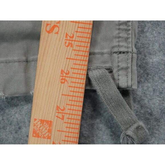 American Eagle Cargo Pants Mens 32x30 Actual 32x26 Gray Slim Lived In Flex - Picture 5 of 16